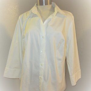 Liz Claiborne white shirt size 8